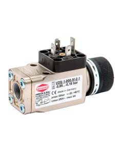 Vacuostat réglable avec - 1/4",
