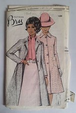 4)Patron Bru ; Manteau col