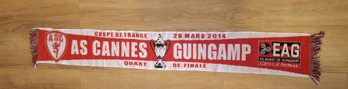 Cannes football sciarpa scarf - cannes,