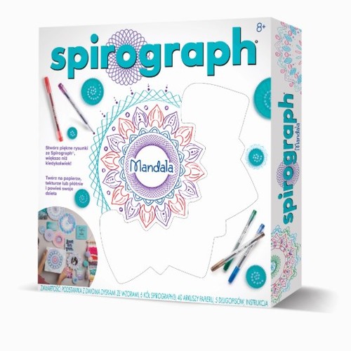 Spirograph mandala 7541 - spirograph,