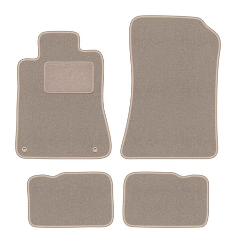 Tapis sol velours beige - de,