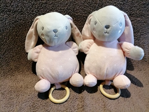 Doudou peluche lapin musical - peluche,
