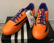 DESTOCKAGE NEUF CHAUSSURES DE FOOT ADIDAS F10 TRX FG J @ TAILLE 38 @ ORANGE N12