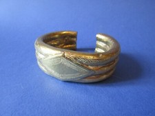 Ancien Bracelet torque Touareg XIXe siècle en bronze braclet slave Afrique
