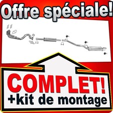 Ligne pot d'échappement pour