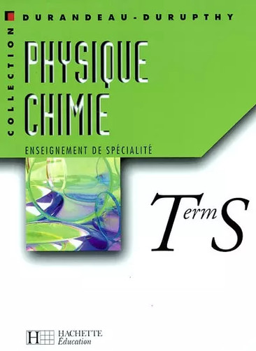 Physique chimie terminale - -, s