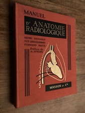 manuel d'anatomie radiologique - livre radiologie medecine - Masson