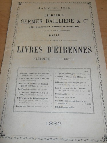 etrennes catalogues