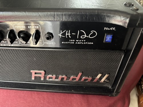 Randall 120 head amp - head, guitar