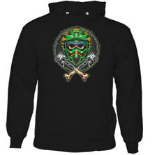 Hoodie Motocross Skull Pour Hommes Dirt Bike Scrambler MotoX Casque De Motard