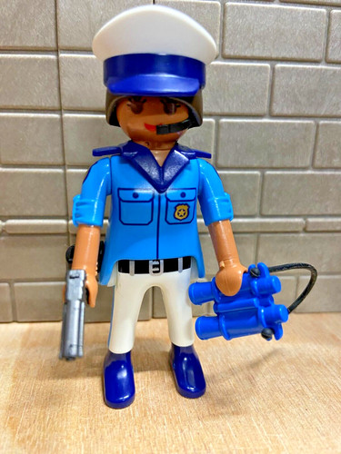 Playmobil personnage policier - personnage,