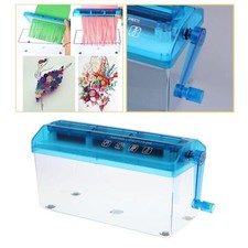 Mini broyeur à manivelle format A4, broyeur de papier Portable pratique
