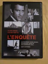 DVD ? L'ENQUETE 