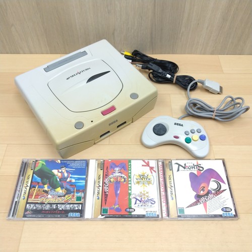 Console sega saturn japonaise - console,