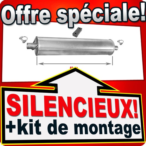 Silencieux intermédiaire pour - silencieux,
