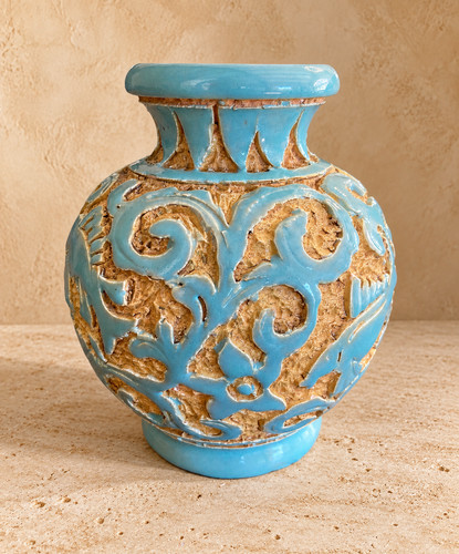Vase boule céramique