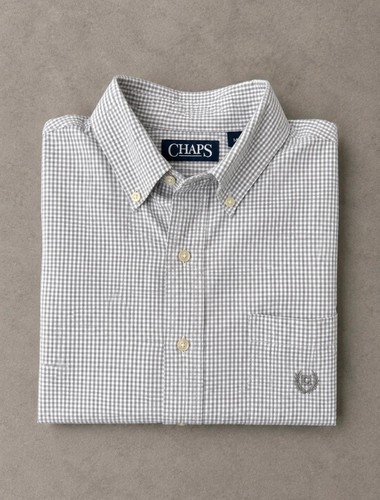 Chemise chaps vichy gris clair - vichy,