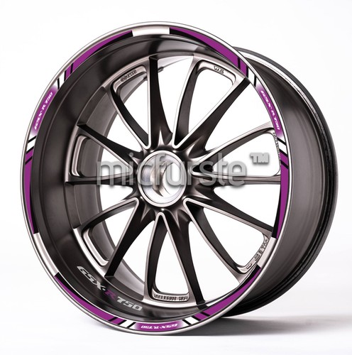 Gsx 750 autocollants roue - autocollants,