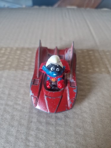 Superman voiture metal rouge - superman,