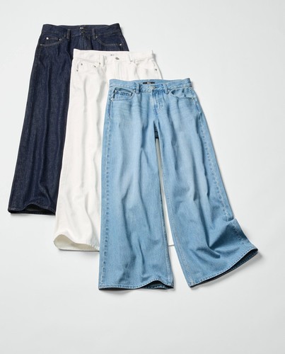 Jean large taille - , uniqlo