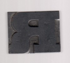 CARACTERE D'IMPRIMERIE BOIS