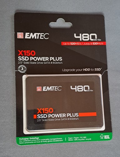 Ssd sata emtec x150 480 - ssd, gb