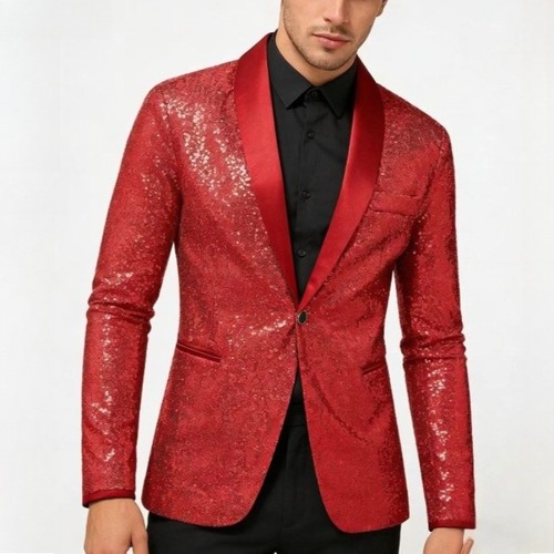 Veste blazer pailletée - pailletée, homme