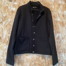 Cardigan À Pressions Noir Neuf Agnès  B. 40 