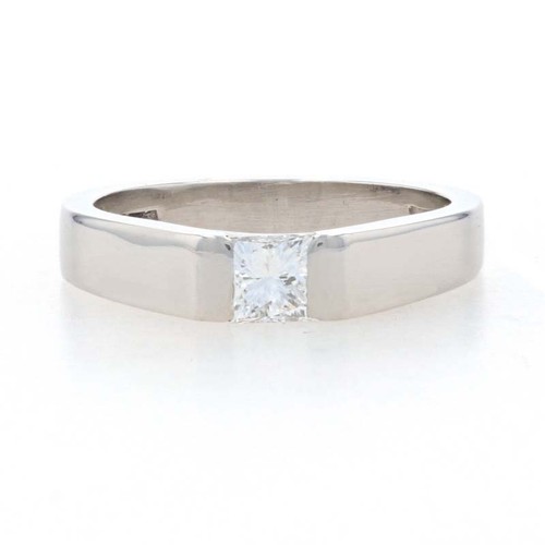 Platine diamant bague - platine,