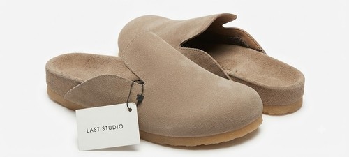 Last studio natura suede mules - natura,