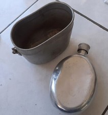 GAMELLE et GOURDE ALLEMANDE 1939 / MILITAIRE GUERRE