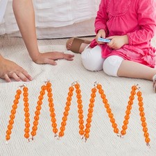 Chaînes perles montessori - de,
