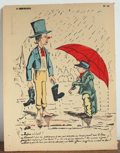 Gravure dessin caricature - gravure,