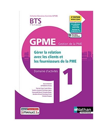 Gérer relat clients fourn - gérer,