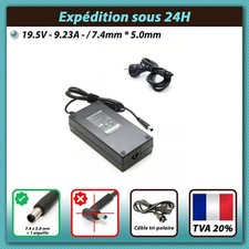CHARGEUR POUR DELL ALIENWARE M14X / M15X / M17X R3 - 19.5V 9.23A - 7.4 x 5.0mm