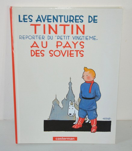 Ancienne livre tintin - bd,
