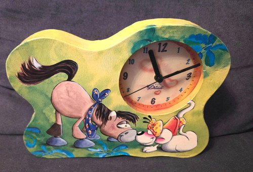 Horloge murale diddl diddlina - horloge,