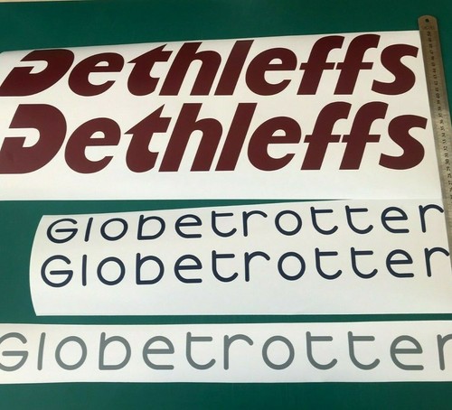Dethleffs globetrotter decal - globetrotter,