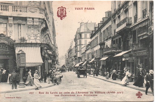 Cpa paris rue de - -,