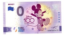 ETATS-UNIS USA  ZERO EURO 0 MICKEY DISNEY 2023 - 1 / 100 YEARS OF WONDER