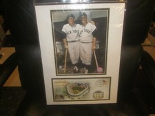 4-1 2008 USPS Envelope Yankee Stadium With Mickey Mantle & Roger Maris Photo