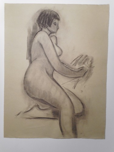 Tableau étude dessin pastel