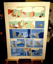 Ric Hochet - Mise en couleur originale -D2- De la bd premières enquêtes, 1991