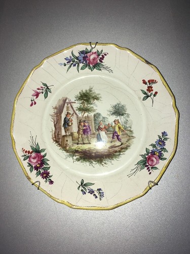 Assiette faïence 1778 - assiette, en