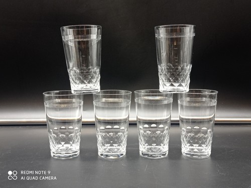 Verres gobelet cristal - 6,