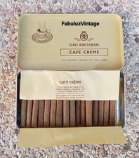 ANCIENNE BOÎTE HENRI WINTERMANS CIGARS CAFÉ CRÈME MADE IN HOLLAND CIGARES