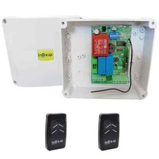 Kit centrale de commande universelle pour rideaux FAAC BFT avec 2 télécommande