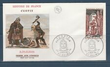 enveloppe 1er jour  Clovis  51 Reims     1966