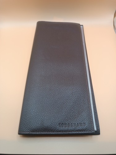 Pochette cuir longchamp - cuir,