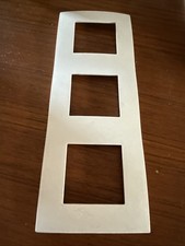 ARNOULD ESPACE Plaque Triple horizontal blanc 60882